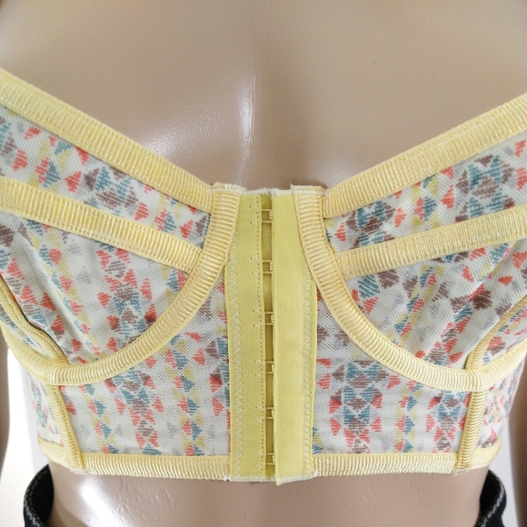 Free People Intimately | Longline Corset Bralette with Boning | Size 32C - Picture 3 of 14